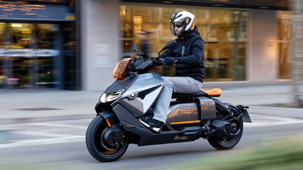 BMW CE 04 Electric Motorcycle Scooter