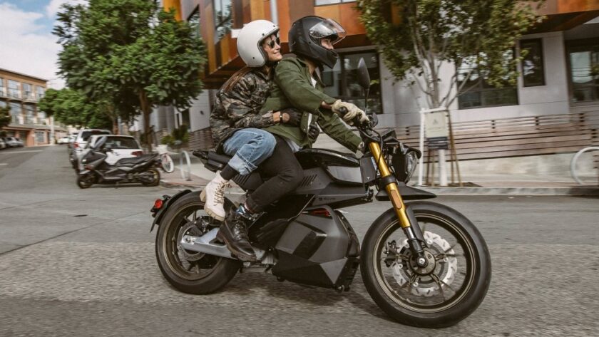 Electric Motorcycle Commuter